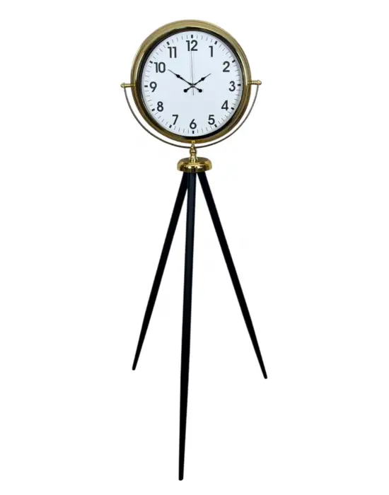 Gold Klasik Tripod Ayaklı Saat
