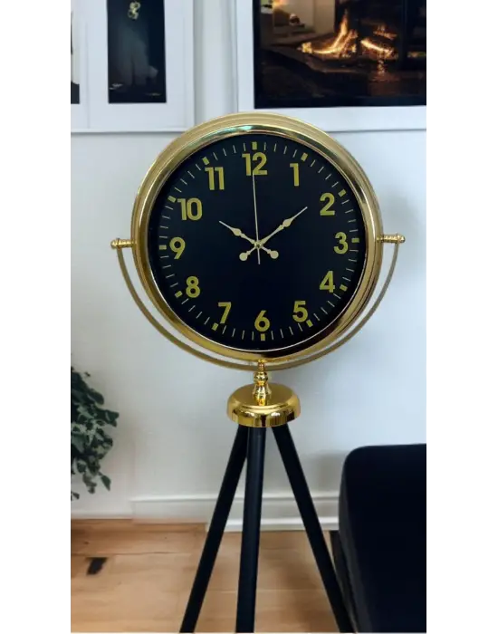 Gold Standart Tripod Ayaklı Saat