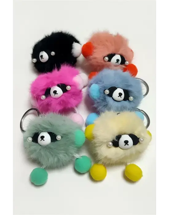 Gözlüklü Peluş Anahtarlık
