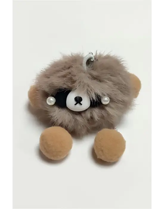 Gözlüklü Peluş Anahtarlık