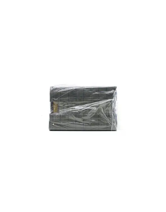 Gri 2 Boy Kare Bambu Kenar Organizer Sepet Ahşap Altlık - Bezli 18x21cm