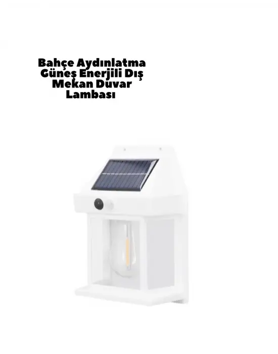 Güneş Enerjili Duvar Lambası Bk888