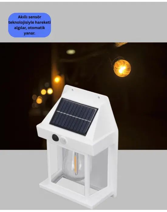 Güneş Enerjili Duvar Lambası Bk888