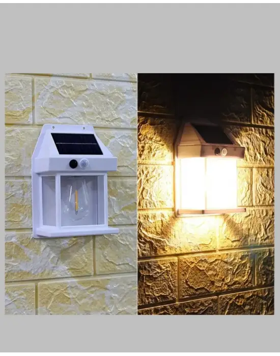 Güneş Enerjili Duvar Lambası Bk888