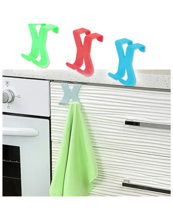 Hang it Pratik Kolay Taşımabilir Havlupan 2 Kancalı Banyo Askısı