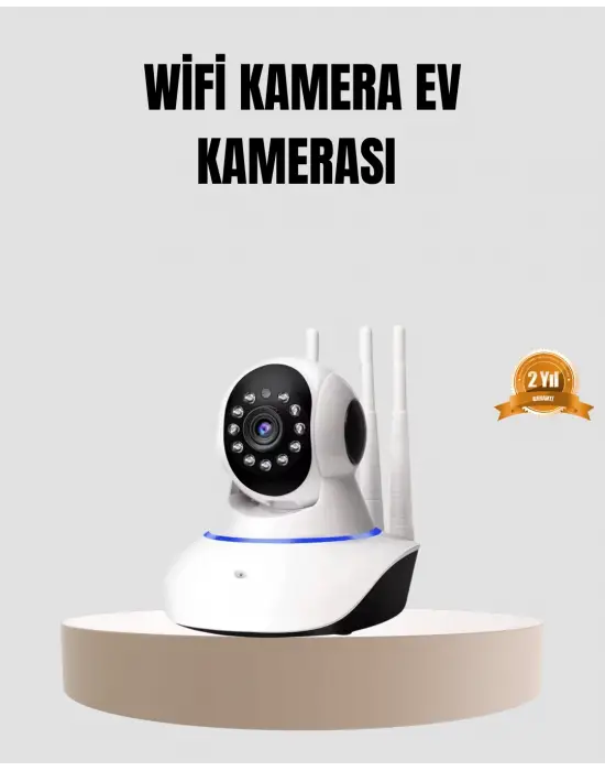 Hd Ip Kamera – Gece Görüşlü, Hareket Sensörlü, Mobil Takip Ve Çift Yönlü Ses