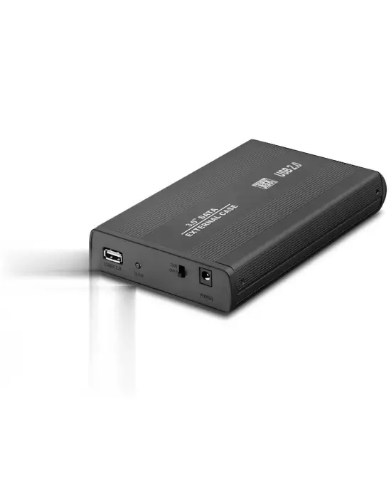 Hdd Kutu Usb2.0 Metal Sata 3.5 Siyah HDX1753