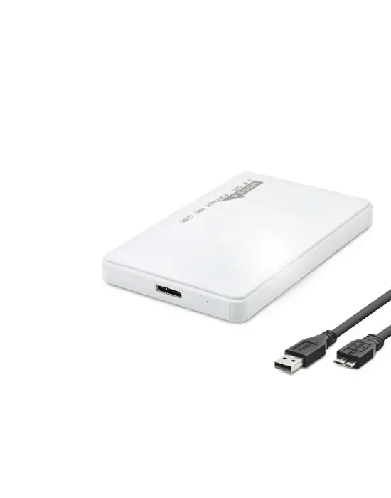 Hdd Kutu Usb3.0 Plastik Sata 2.5 Beyaz HDX1752