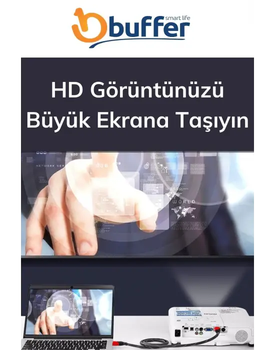 HDMI Kablosu HDTV Bilgisayar Uydu Görüntü Ses Full HD Sargılı Görüntü Aktarma Kablosu