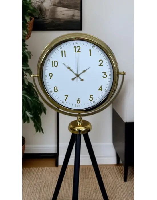 Heritage Gold Zarif Tripod Ayaklı Saat
