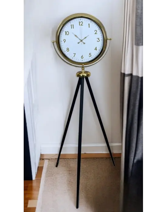 Heritage Gold Zarif Tripod Ayaklı Saat
