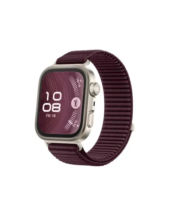 Huawei Fit 4 Braid Kordon (saat Değildir) - Mürdüm