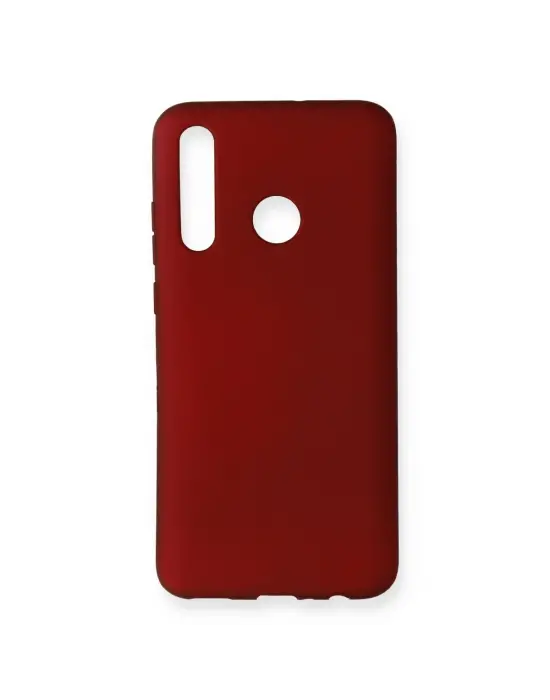 Huawei Honor 20 Lite Kılıf First Silikon - Bordo