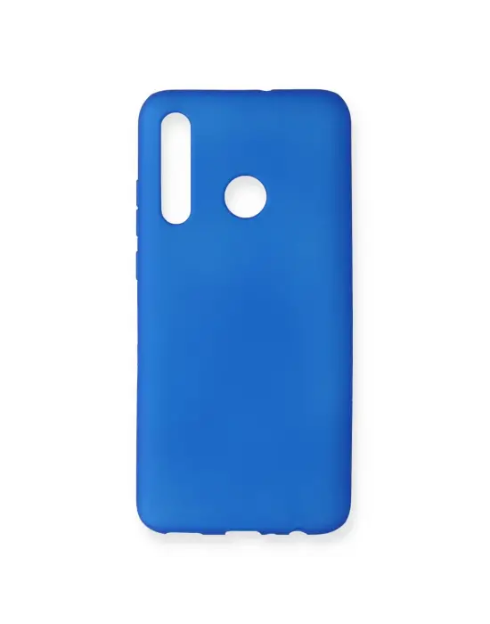 Huawei Honor 20 Lite Kılıf First Silikon - Mavi