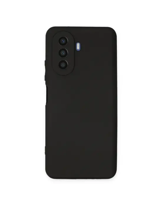 Huawei Nova Y70 Kılıf First Silikon - Siyah
