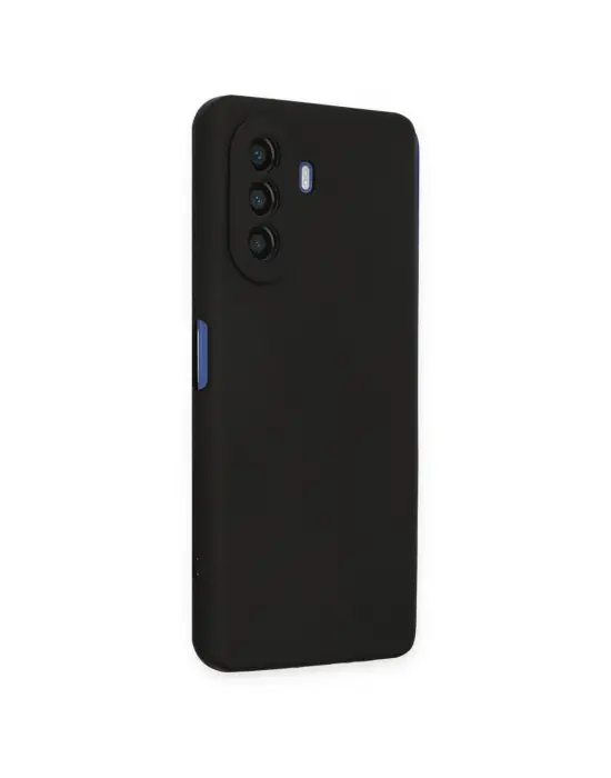 Huawei Nova Y70 Kılıf First Silikon - Siyah