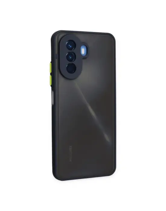 Huawei Nova Y70 Kılıf Montreal Silikon Kapak - Lacivert