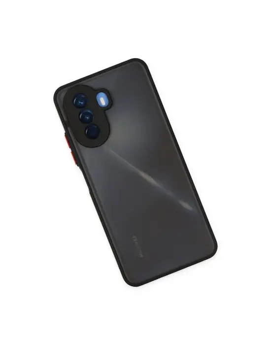Huawei Nova Y70 Kılıf Montreal Silikon Kapak - Siyah
