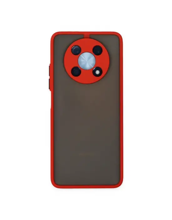 Huawei Nova Y90 Kılıf Montreal Silikon Kapak - Kırmızı