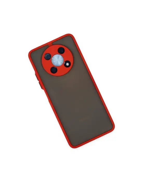 Huawei Nova Y90 Kılıf Montreal Silikon Kapak - Kırmızı