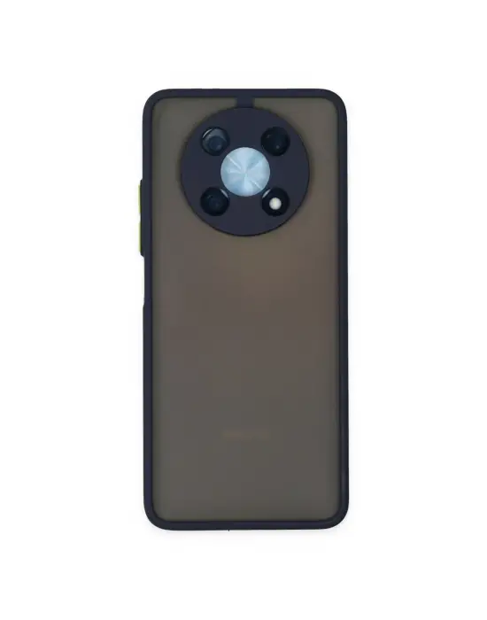 Huawei Nova Y90 Kılıf Montreal Silikon Kapak - Lacivert