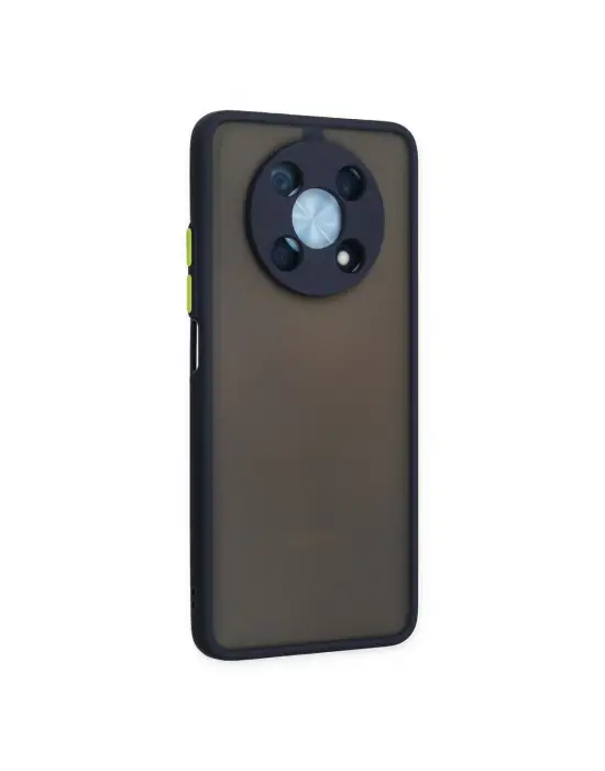 Huawei Nova Y90 Kılıf Montreal Silikon Kapak - Lacivert
