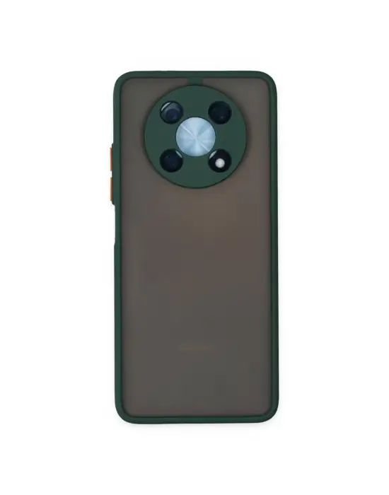 Huawei Nova Y90 Kılıf Montreal Silikon Kapak - Yeşil