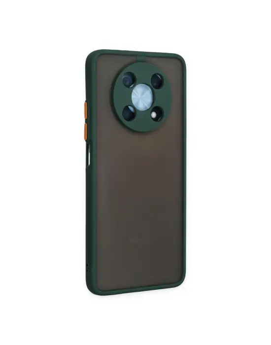 Huawei Nova Y90 Kılıf Montreal Silikon Kapak - Yeşil