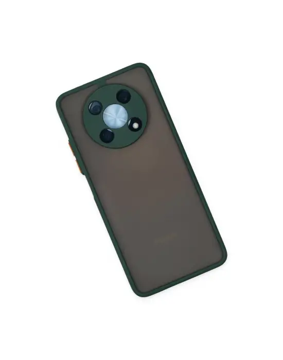 Huawei Nova Y90 Kılıf Montreal Silikon Kapak - Yeşil