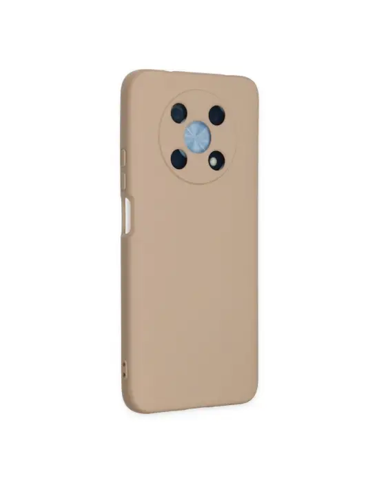 Huawei Nova Y90 Kılıf Nano İçi Kadife Silikon - Pudra