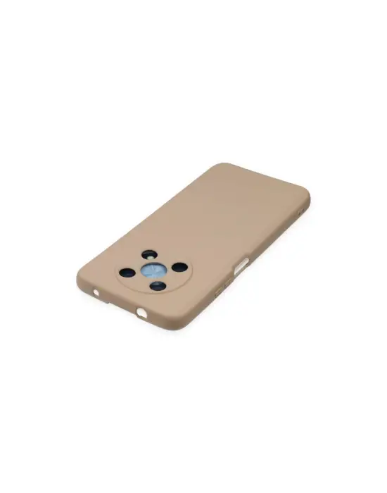 Huawei Nova Y90 Kılıf Nano İçi Kadife Silikon - Pudra