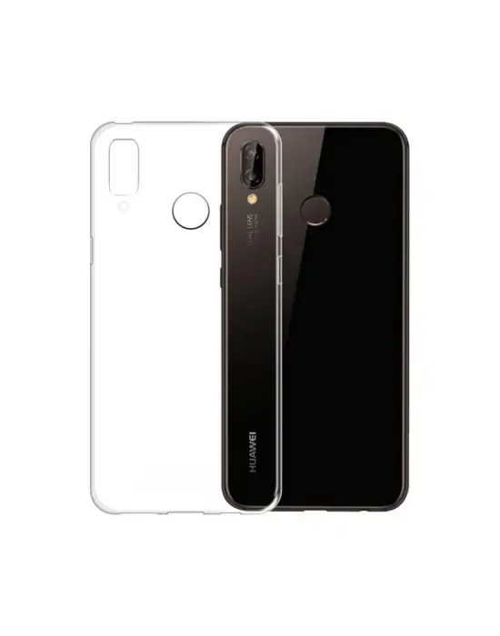Huawei P20 Lite Kılıf Lüx Şeffaf Silikon