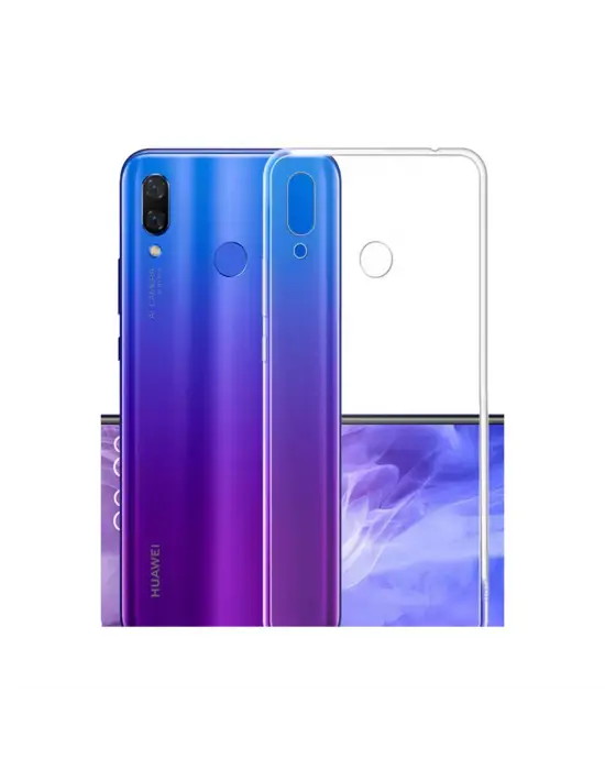 Huawei P20 Lite Kılıf Lüx Şeffaf Silikon