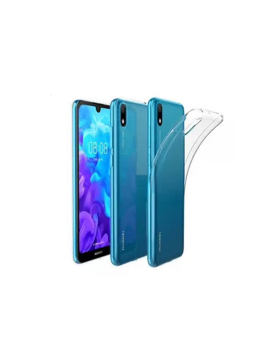 Huawei Y5 2019 Kılıf Lüx Şeffaf Silikon