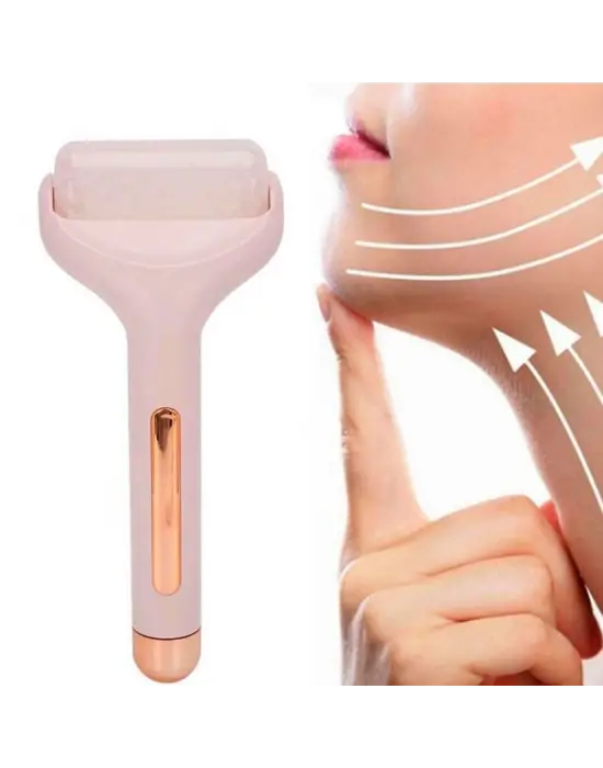 Ice Roller Buz Silindiri Terapi Etkili Yüz Derma Masaj ve Cilt Soğutma Bakım Aleti