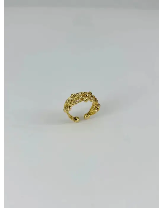 IEG - 14 K Gold Kaplama Yüzük