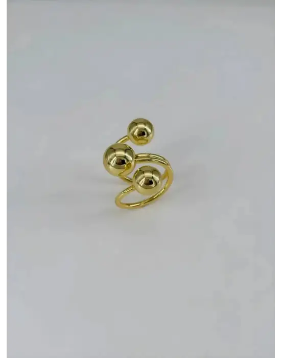 IEG - 14 K Gold Kaplamalı Yüzük