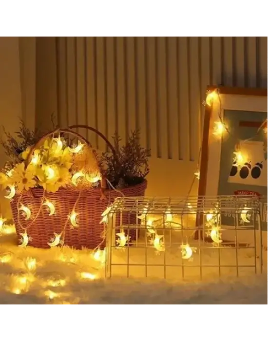 3m 20 LED Ay Figürlü Gün Işığı Lamba