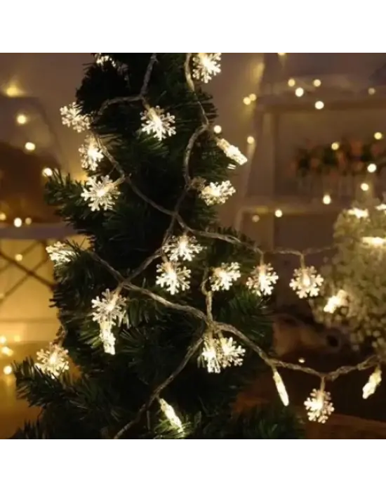 5m 28 LED Kar Tanesi Lamba