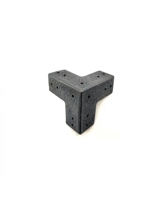 ieg™ Antika Tarz Dekoratif Pirinç Köşe Gönye - 68x68 mm, Oksit