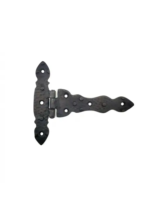 ieg™ Antika Tarz Dekoratif Pirinç Kuyruklu Düğmeli Menteşe No2 - 138x167 mm, Oksit