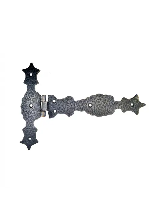 ieg™ Antika Tarz Dekoratif Pirinç Kuyruklu Zambak Menteşe - 175x248 mm, Oksit