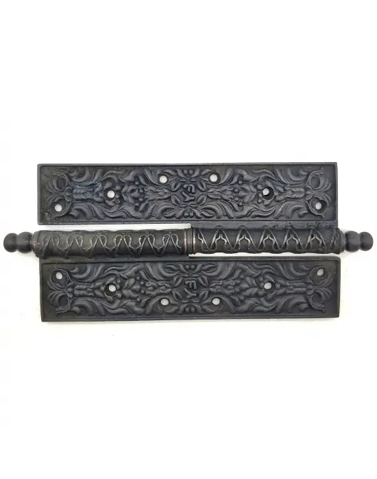 ieg™ Antika Tarz Dekoratif Pirinç Lüks Okka Menteşe - 20cm, Oksit