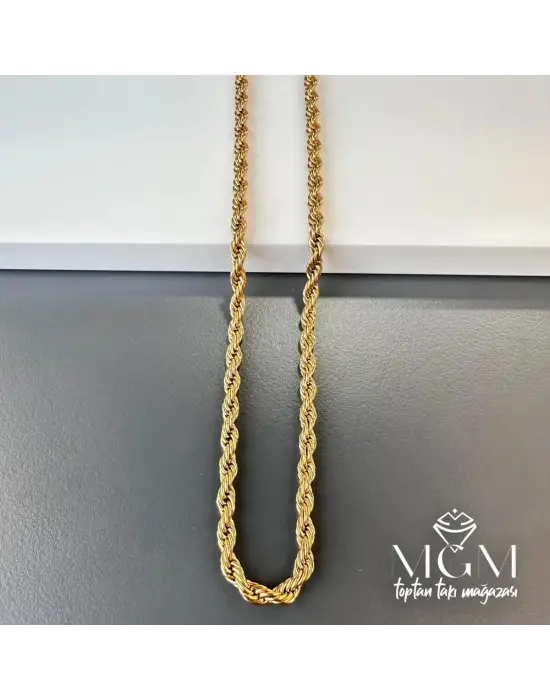 IEG - Çelik Burgu Halat Zincir 4mm