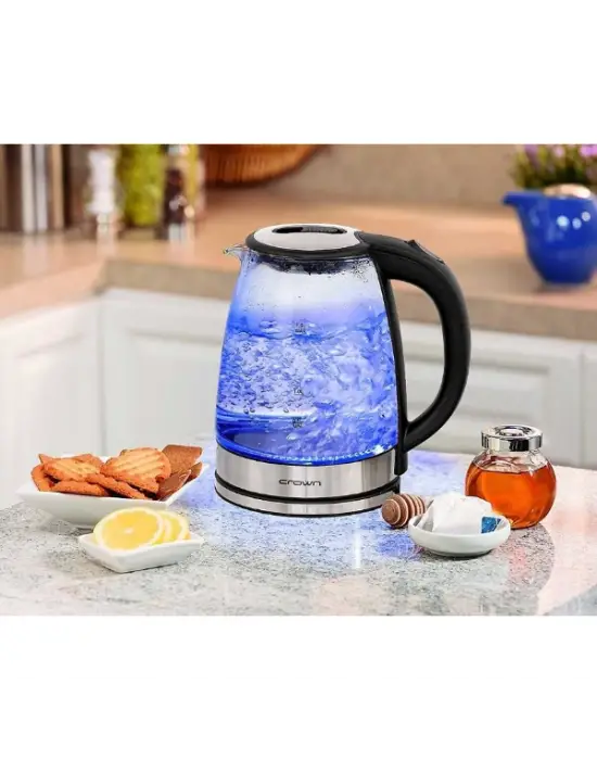 Crown CRW-7204 Cam Kettle Elektrikli Isıtıcı
