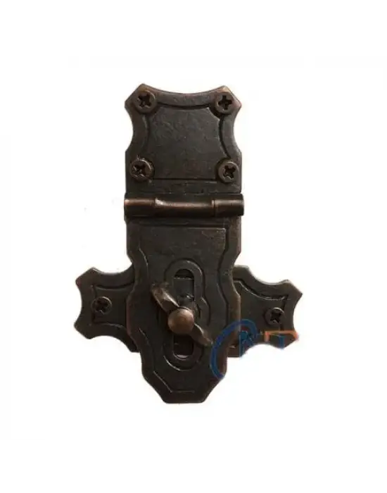 ieg™ Dekoratif Anahtarlı Sandık Askısı - 40x55mm, Oksit, 100 Adet