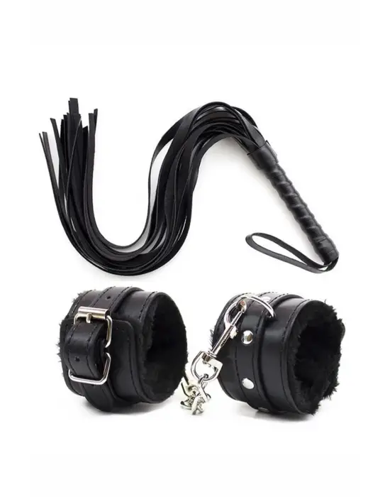 ieg™ Deri Bileklik Kırbaç Harness Set