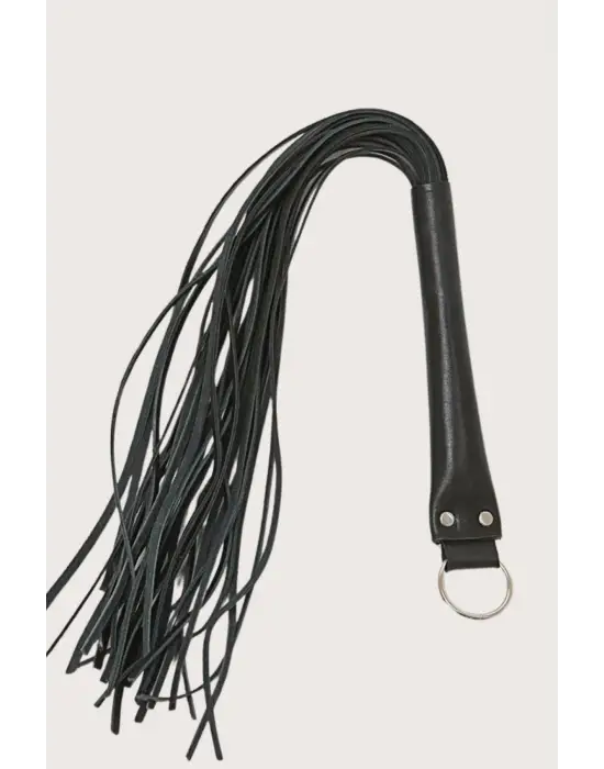 ieg™ Deri Fantezi Harness Siyah Kırbaç
