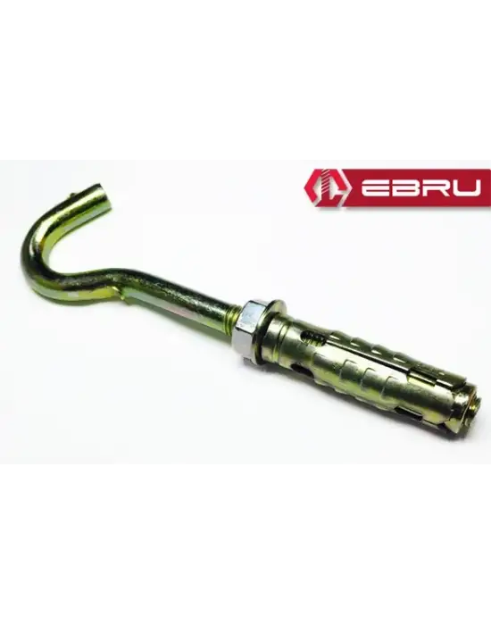 ieg™ Ebru Gömlekli Kancalı Çelik Dübel M8 - 5 Adet