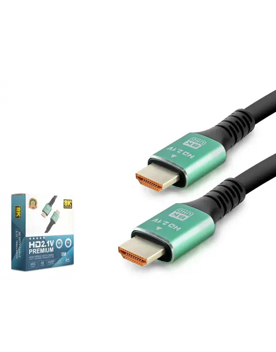 Fiber Optik Hdmi 2.1 Kablo 5 M - 8K Uhd HDX2046